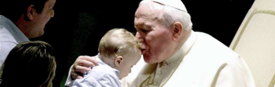 Karol Wojtyla - San Giovanni Paolo II con i bambini
